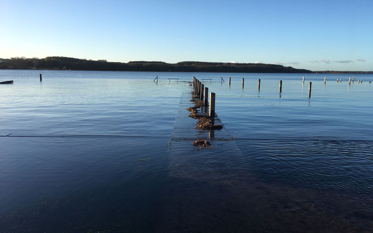 Havet ved Sydfyn forventes at stige op til 56 cm mod slutningen af århundredet.